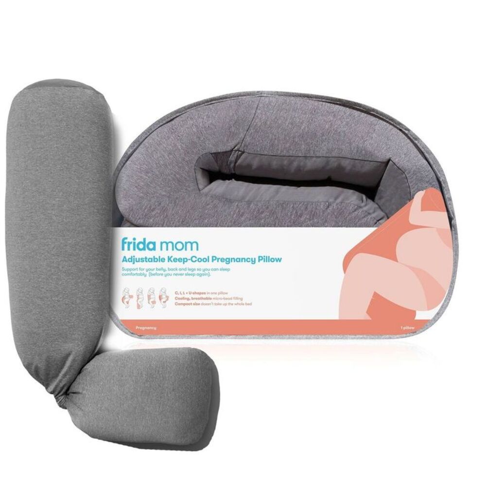 Frida Mom -  Adjustable Keep-Cool Pregnancy Body Pill Gray